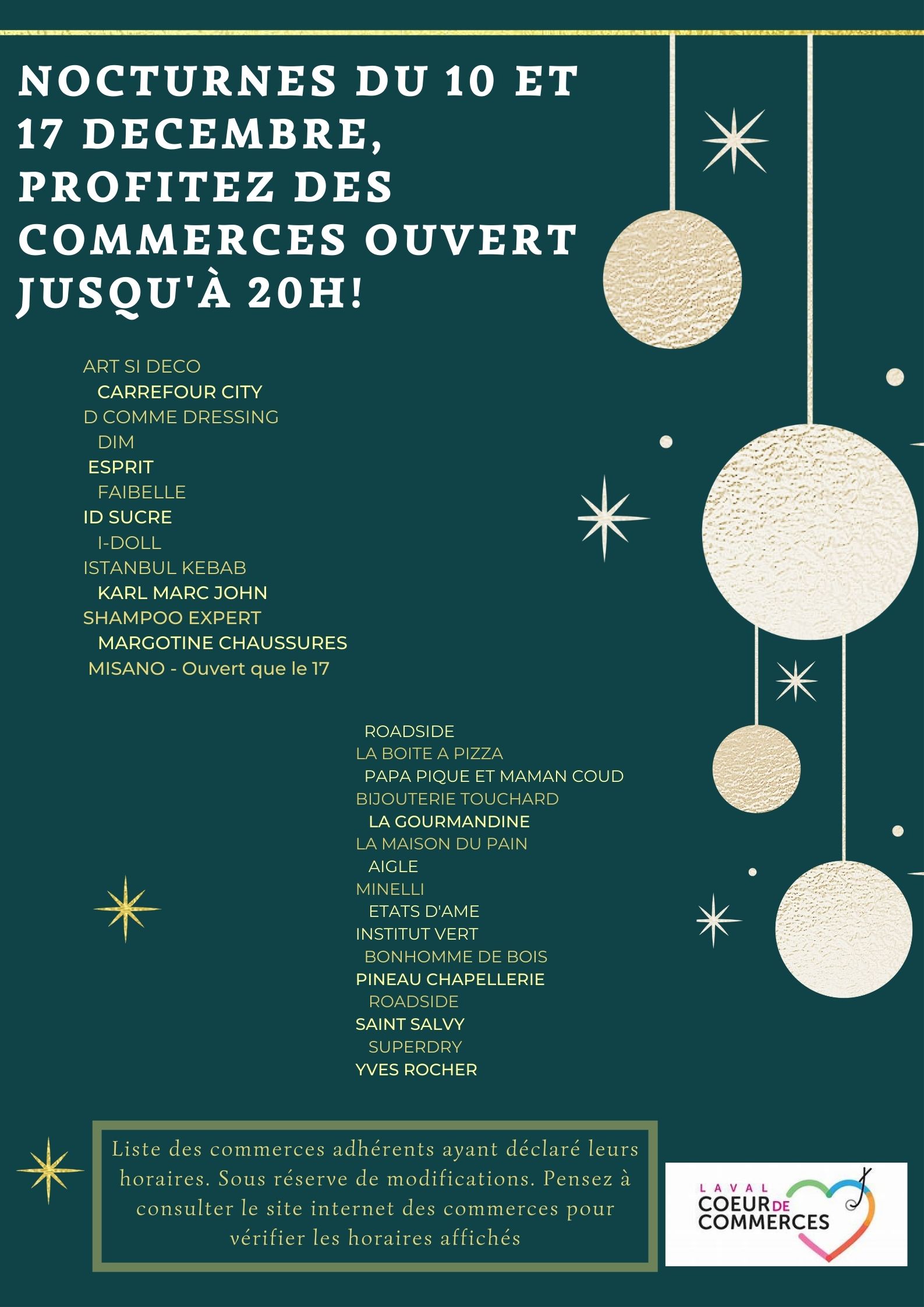 Laval Cœur de Commerces - vos boutiques du centre-ville de Laval