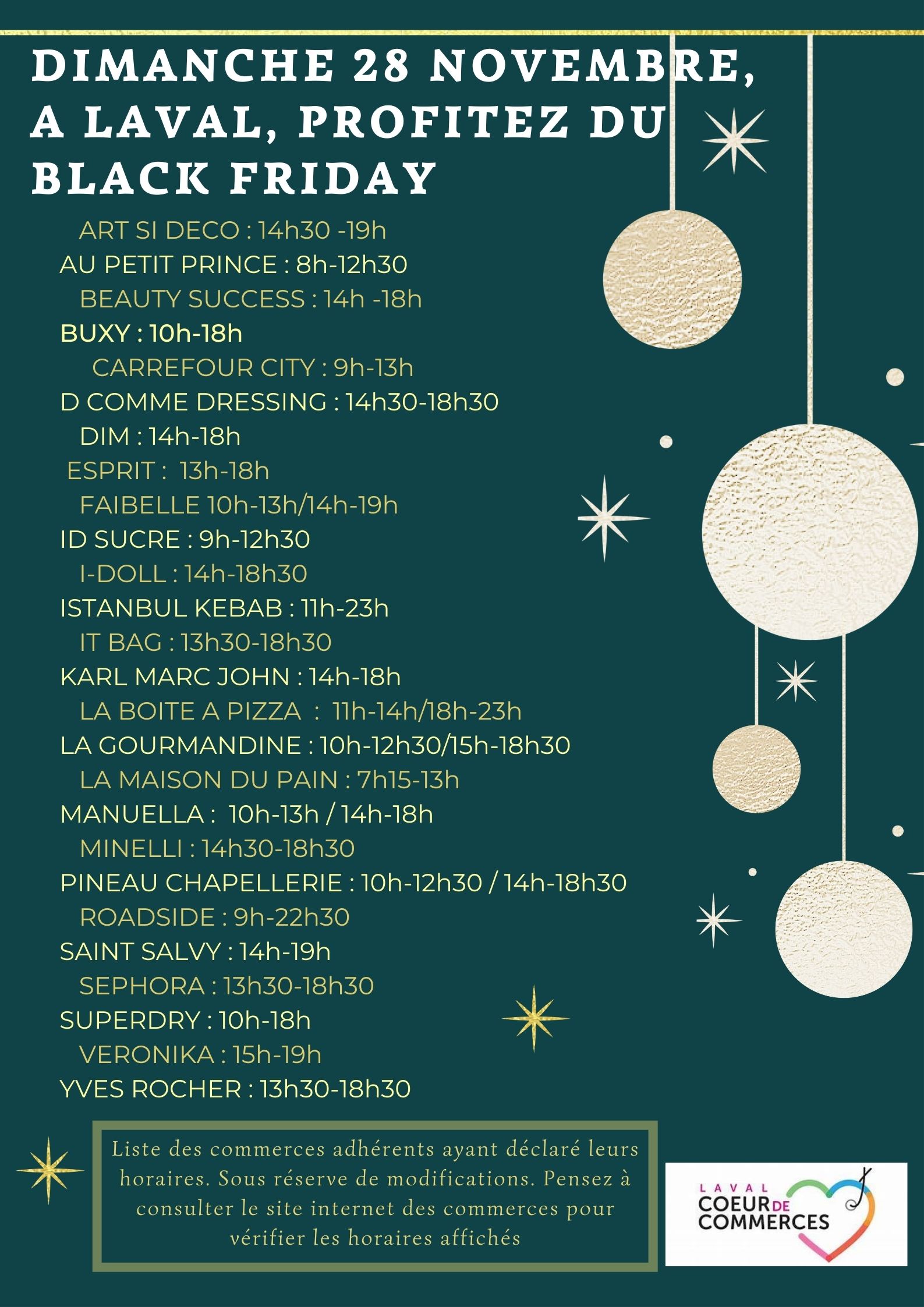 Affiche Black Friday