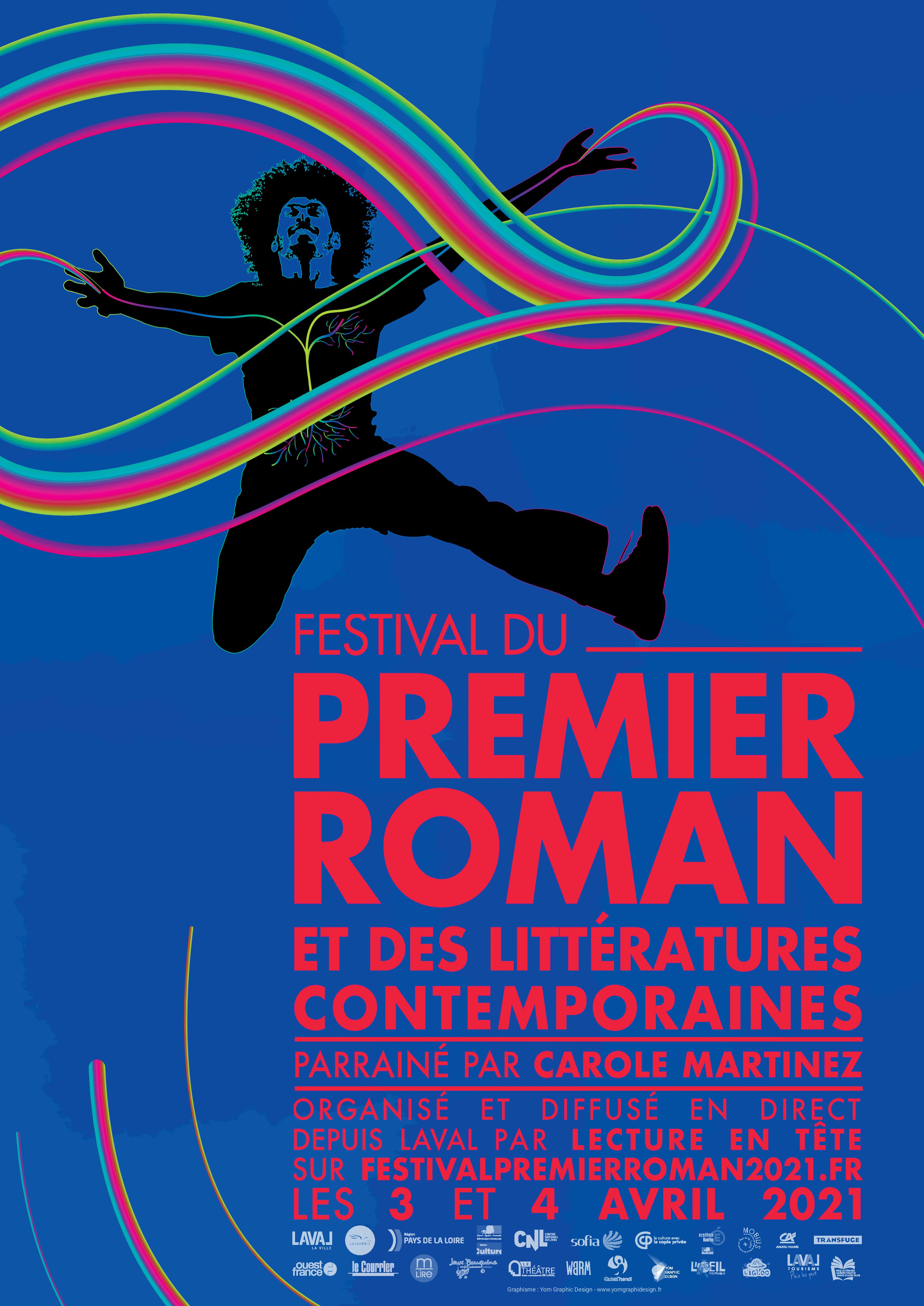 affiche festival 1er roman 2021